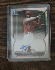 2023 Bowman Chrome Mega Box Mojo #BMA-RD Randy De Jesus Auto Angels