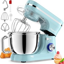 Stand Mixer, 4.5L+5L Bowls 8-speed 1000W Tilt-Head Food Mixer for Baking, Kitche