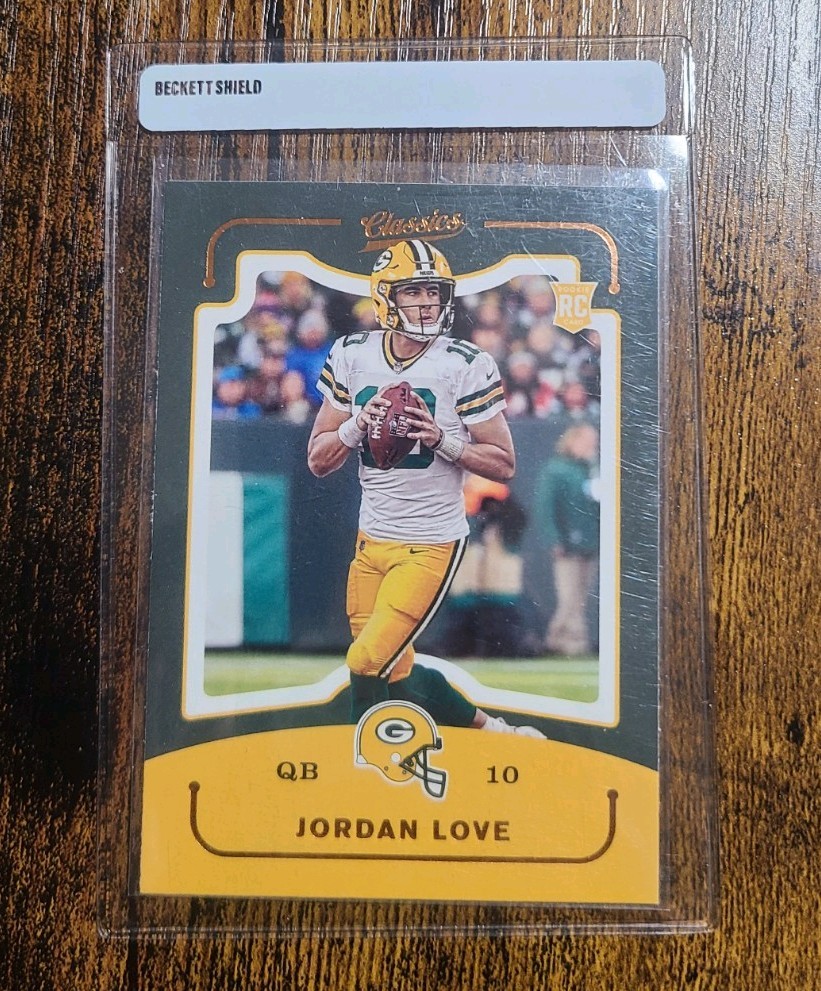 2020 Panini Chronicles Classics Jordan Love #CL-4 (RC) Green Bay Packers