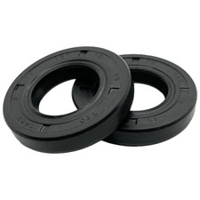 2pc Rotary Shaft Seal 0.750" x 1.375" x 0.250" Double Lip TC 3/4 x 1-3/8 x 1/4