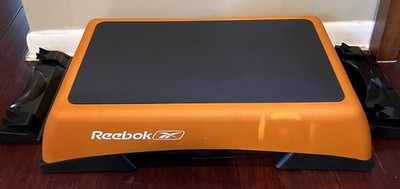 Reebok Professional Aerobic Step 5 Level Blue Stepper Riser Exercise- See Detail