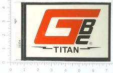 Vintage GBC General Battery Corp North Tazewell Virginia Coal Mine Sticker Decal