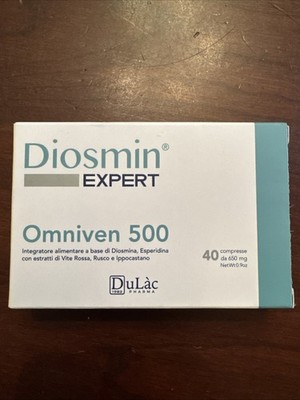 DuLac Pharma Diosmin Expert Omniven 500 Tablets 40 Blood & Circulatory Health