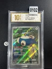 Pokemon Chinese CSVL1C 109/049 Snorlax Full Art Holo Mint Card  Grade 10