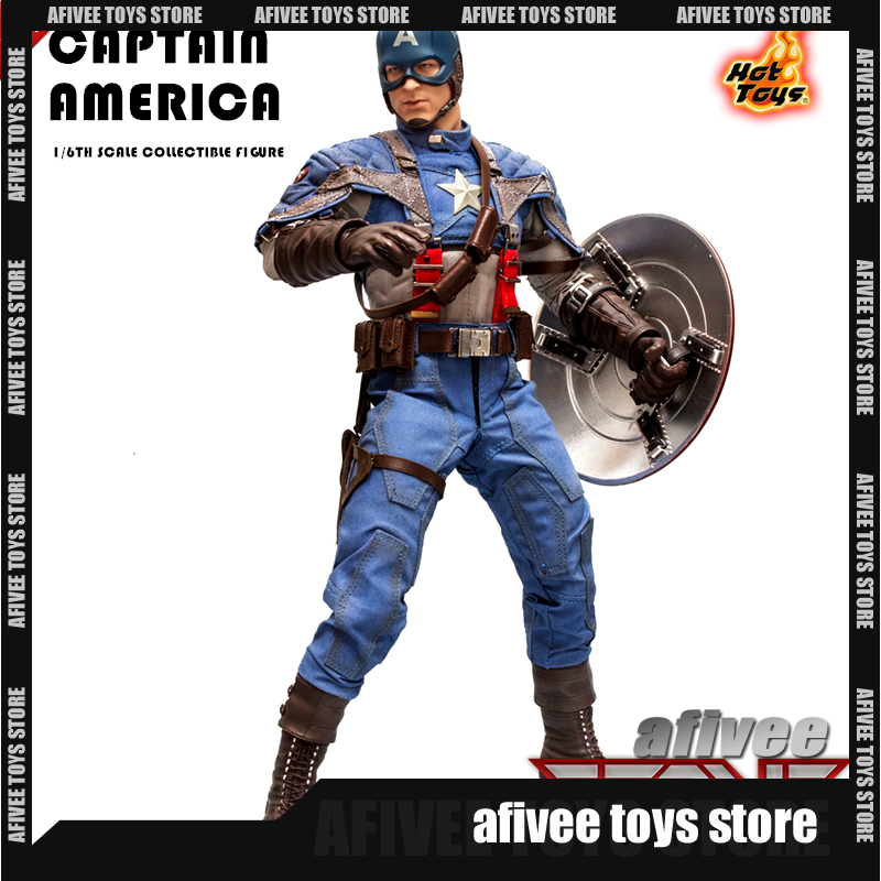 Hot Toys MMS156 Captain America Version 1.0 Classic 1/6 Scale