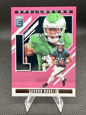 2025 PANINI DONRUSS ELITE SPELLBOUND 3 SAQUON BARKLEY PINK