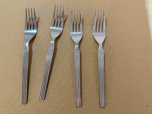 Vintage Delta Airlines ABKO Utensil Forks - set of 4