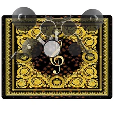 Drum Rug, Drum Set Carpet,Bedroom Living Room Decor,Soundproof Rug Pads Drum ...