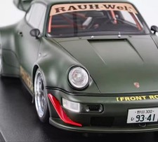 GT Spirit Porsche 911 (964) RAUH-Welt 1/18 Olive Green Model Car