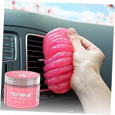 TICARVE Car Cleaning Gel Detailing Putty Car Putty Auto Rose Red 1 Pack