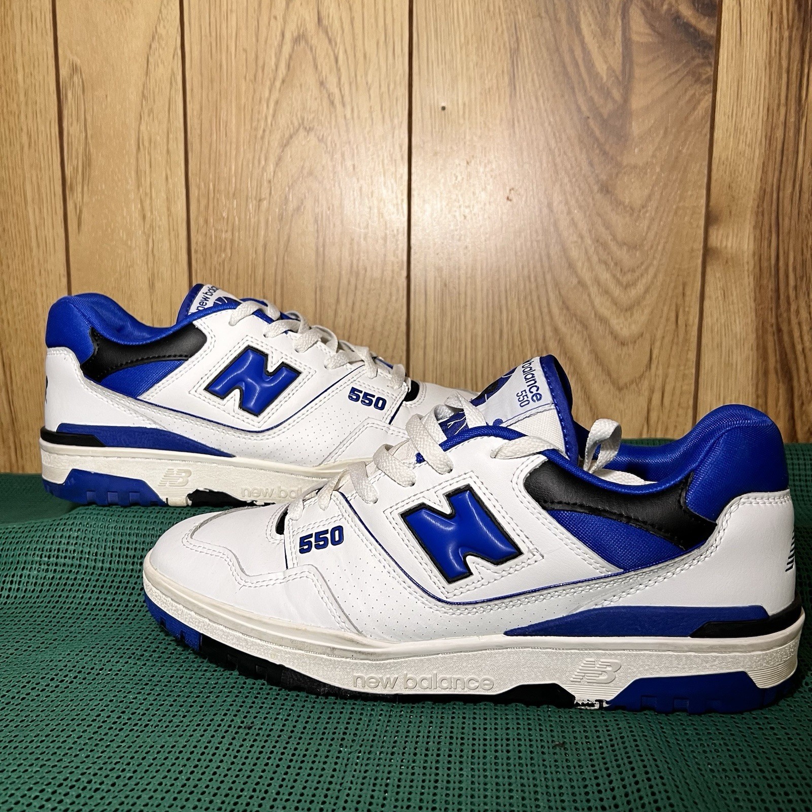 SAOLA New Balance Uomo 550 V1 BB550SN1 Bianco Scarpe Casual Sneakers Taglia 11 5 D