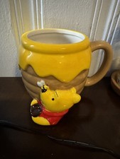 Winnie the Pooh Hunny Pot Ceramic 3D Sculpted Coffee Mug Disney