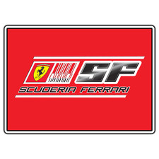 Scuderia Ferrari Sf Banner Logo 4 Sticker Waterproof Vinyl Decal Die-cut Car