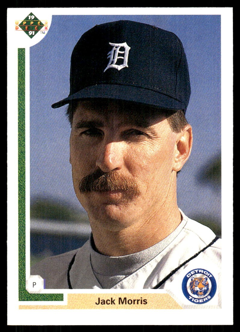 Jack Morris 1991 Upper Deck #336 Tigers FREE SHIPPING StackedPacks