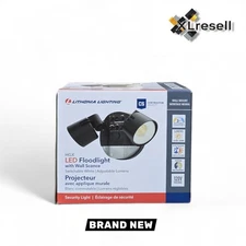 Lithonia Lighting HomeGuard 2-Light LED Outdoor Flood Light Motion Sensor