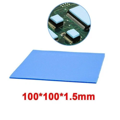 High Quality Silicone Thermal Conductive Pads For CPU GPU Heatsink IC Chipset