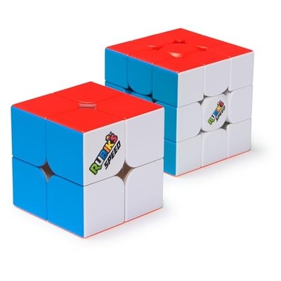 RUBIK S CUBE, 3X3 GAMES 2-PACK FOR SUPER FAST SOLVES 2-PACK