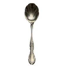 1 Reed & Barton Rebacraft Stainless Grapefruit Spoon 6 1/8” ROSE CANDACE ANDREA