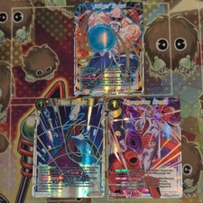 DBS BT5-115, 101 & 050 C Power Burst/Time/Dimension Magic Gold Foil Mint Bundle