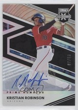 2020 Panini Elite Extra Edition 7/63 Kristian Robinson #146 Auto 0b5