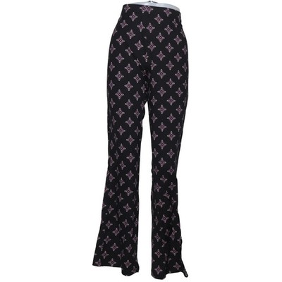 Zeeman, Leggings, Größe: 46, Schwarz/Pink/Beige, Elasthan/Polyester #5yS