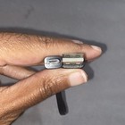 Black USB Micro B to USB Type A Cable (8.5 Inches) — photo 2