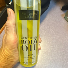 Victoria's Secret Weightless Body Oil Shea 8.4 fl oz Paraben-Free