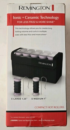 Remington Compact Ceramic Worldwide Voltage Travel Hair Setter Hot Rollers. 336 - Bild 3 von 4