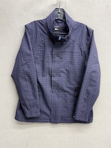 Manteau à capuche pour femme - Fermeture éclair - Imperméable - Veste d'alpinisme - Poche solide - Pull en tricot rayé, b, S