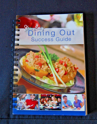 2009 Jenny Craig Dining Out Success Guide with Quick Tip Card - Wire Bound