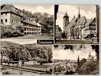 51915106 - 6080 Schmalkalden Krankenhaus Robert Koch Altmarkt Kirche Schwimmbad