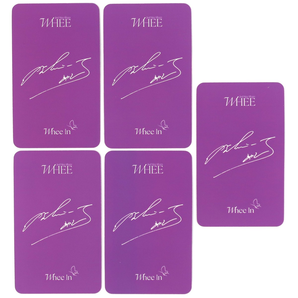 Whee In Whee 2nd Mini Album Pre-Order Benefit Photocard
