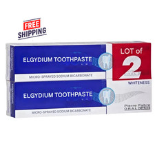 2 PACK - Elgydium Whitening Toothpaste 75ml Exp 06/27