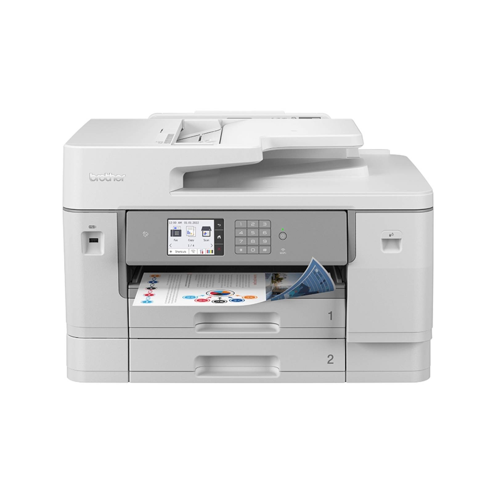 Brother A3 Wireless Multifunction Print Copy Scan & Fax Machine (MFCJ6955DWTS1)