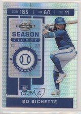 2020 Panini Chronicles Contenders Optic Hyper Prizm 123/299 Bo Bichette #1 uk2