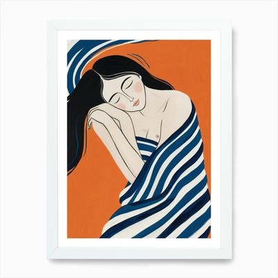 Sleep' 2 Art Print Framed Wall Art Framed Wall Art Poster Canvas Print Picture