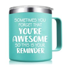 Abledn Birthday Gifts for Women - Sometimes You Forget You Are Awesome Mug - ...