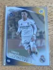 2025-26 Topps Chrome Franco Mastantuono #172 (RC) Rookie Card Real Madrid. rookie card picture