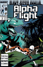 Alpha Flight Annual #2  (NM) `87  Mantlo/ Brigman