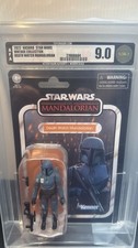 2022 STAR WARS VINTAGE COLLECTION DEATH WATCH MANDALORIAN VC219 AFA 9.0 Graded