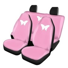 Car Seat Cover Set Full Universal for Most Cars, Front  Rear Seat Covers,