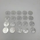 2019 American Silver Eagle 1 oz .999 Fine Lot of 20 Coins Uncirculated Toned