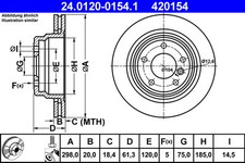 Disque de frein BMW 840