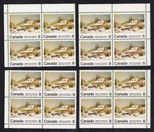 Canada 1972 Artist Cornelius Krieghoff, MNH blank PB set, sc#610