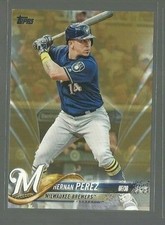 2018 Topps Gold #455 Hernan Perez 1701/2018 (ref 67755)
