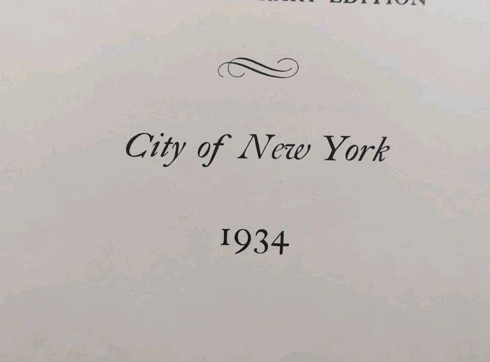 1934 CHELSEA PIERS НЬЮ-ЙОРК карта 11 Av-Hudson реки 23-30 St - Изображение 3 из 3