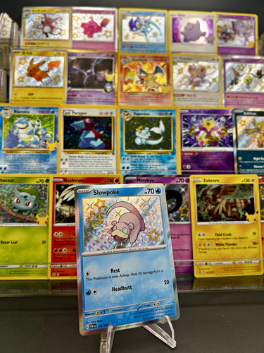 Slowpoke 116/091 SV: Paldean Fates English Shiny Rare Holo 70 HP