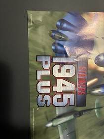 Strikers 1945 Plus Flyers And Dip Sheet Neo Geo MVS Psikyo