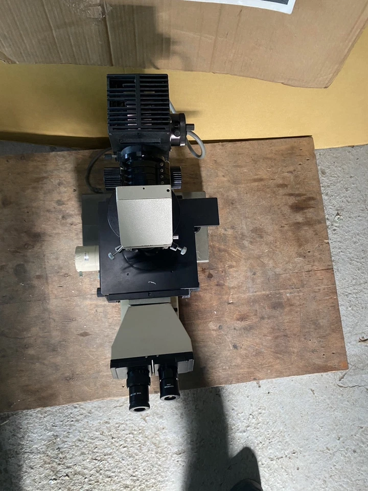 Microscopio invertido Olympus IMT-2 con objetivos - tal cual, hecho en Japón Foto 2 de 4