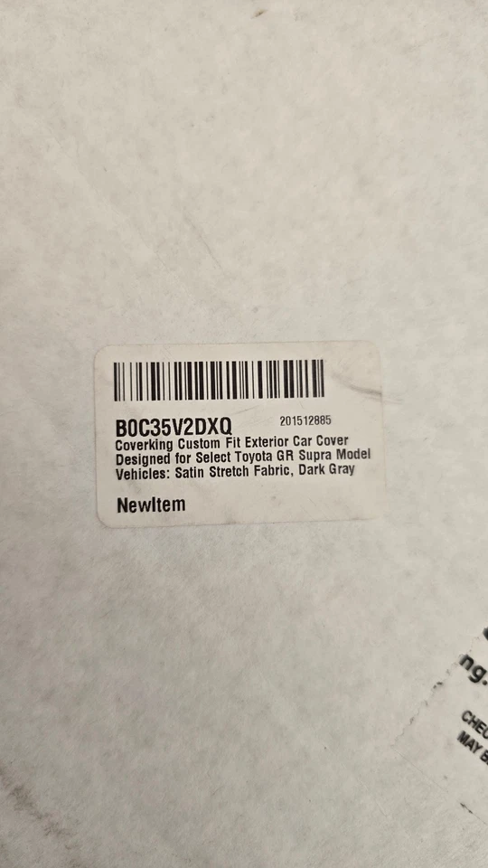 Cubierta satinada CoverKing para Toyota Supra CVC3SS78TT10016 '20-'24 Foto 4 de 4